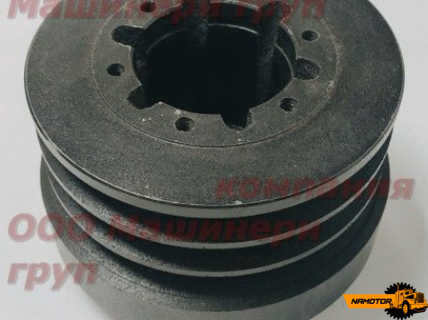 Шкив коленвала Hitachi ZX120 4BG1. 6BG1. 8971720400/ 8-97172-040-0/ 8-94483-669-0/ 8944836690